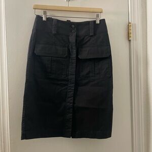 Aritzia Black Pencil Skirt with Pockets